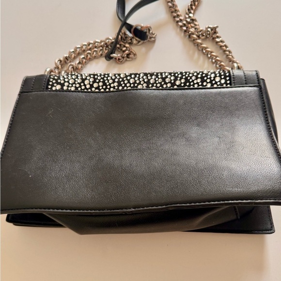 INC Sparkling Flap Crossbody Shoulder Bag with Chain strap - Picture 6 of 7